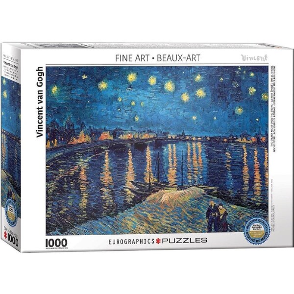 Eurographics Starry Night Over the Rhon Jigsaw Puzzle 1000 Pieces (EUR65708)