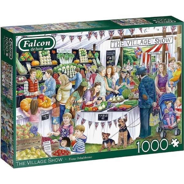 Falcon De Luxe The Village Show Jigsaw Puzzle 1000 Pieces (FAL11302)