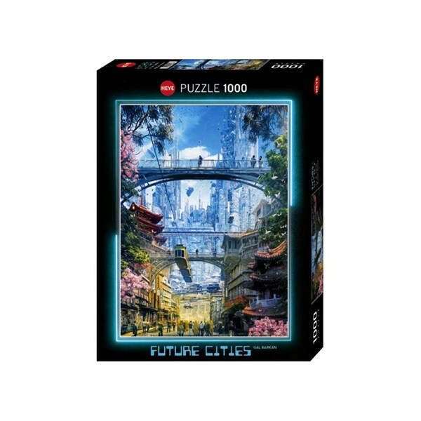 Heye Future Cities Market District Jigsaw Puzzle 1000 Pieces (HEY30038)