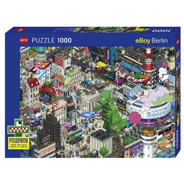 Heye Eboy Berlin Quest Adult Jigsaw Puzzle 1000 Pieces (HEY29915)