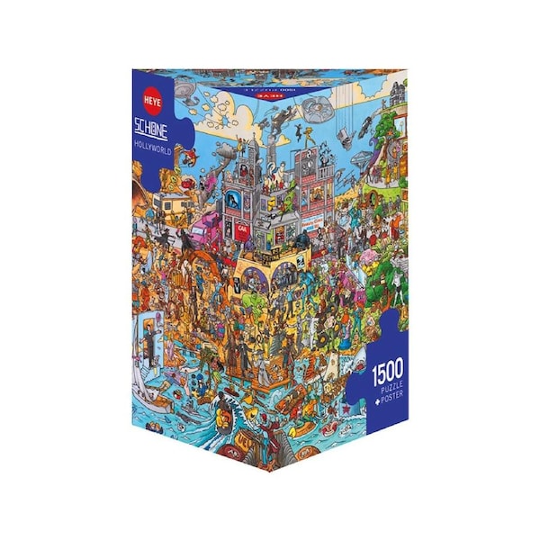 Heye Schone Hollywood Jigsaw Puzzle + Poster 1500 Pieces (HEY29995)