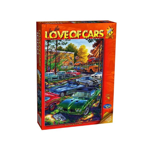 Holdson For the Love of Cars Make Room for Three More Jigsaw Puzzle (HOL773657)