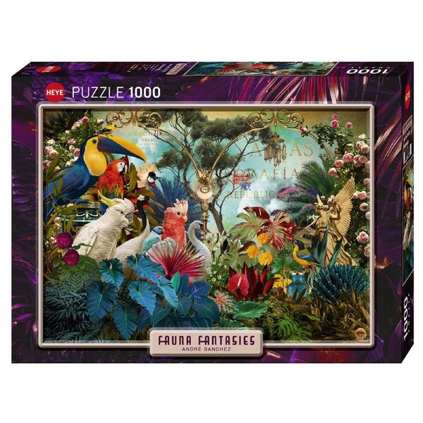 Heye Fauna Fantasies Birdiversity Jigsaw Puzzle 1000 Pieces (HEY30032)