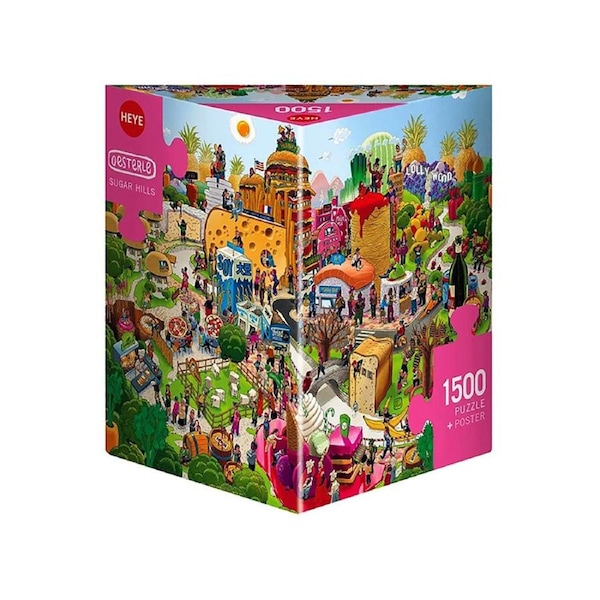 Heye Oesterle Sugar Hills Jigsaw Puzzle + Poster 1500 Pieces (HEY30048)