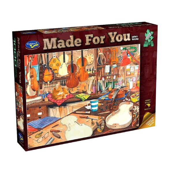 Holdson Made for You Luthiers Workshop Jigsaw Puzzle 1000pcs (HOL775873)