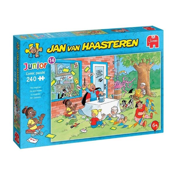 Jumbo Jan Van Haasteren Kids The Magician Jigsaw Puzzle 240pcs (JUM00035)