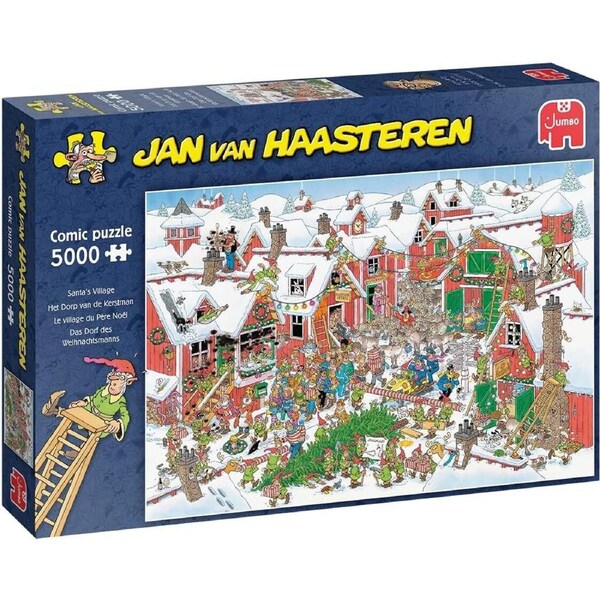 Jumbo Jan Van Haasteren Santas Village Jigsaw Puzzle 5000pcs (JUM20076)
