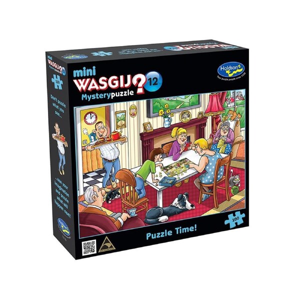 Holdson Wasgij Mystery 12 Puzzle Time Mini Jigsaw Puzzle 100pcs (HOL731107)