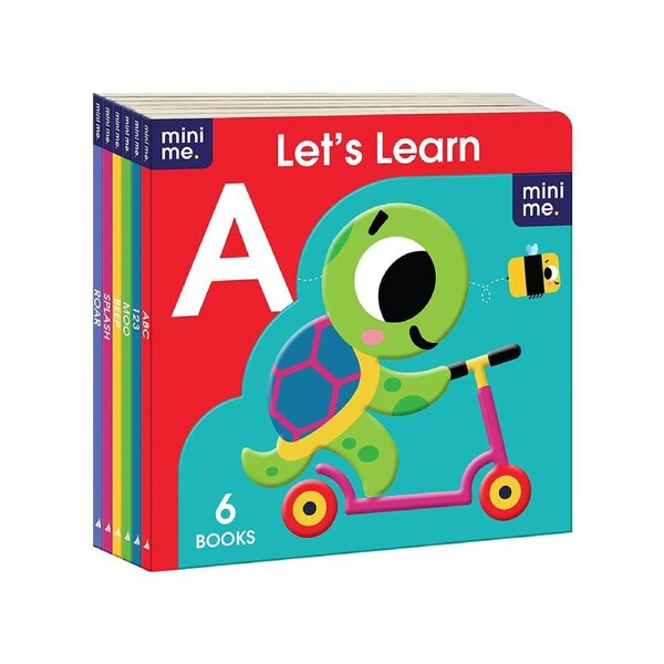 Lake Press Mini Me Lets Learn 6 Book Set for Children (LAK235644)