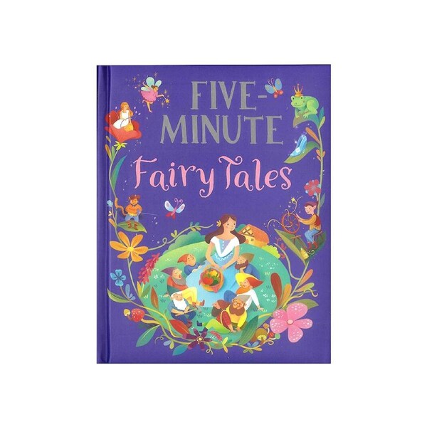 Lake Press Five-Minute Fairy Tales Childrens Book (LAK231707)