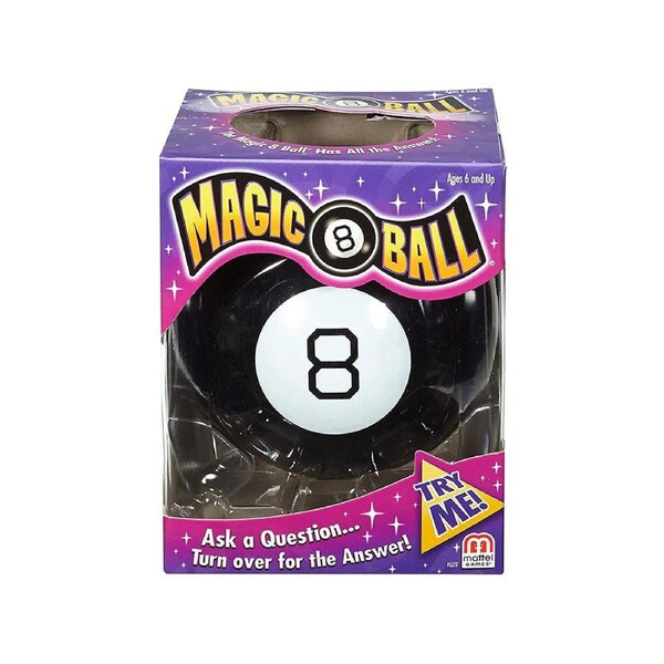 Mattel Magic 8 Ball Ask A Question Original for Ages 6+ (MAT070996)