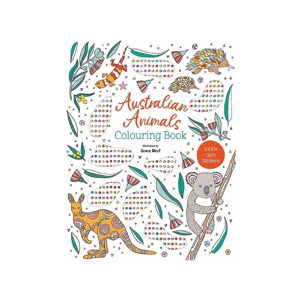 Lake Press Australian Animals Colouring Book for Children (LAK229834)