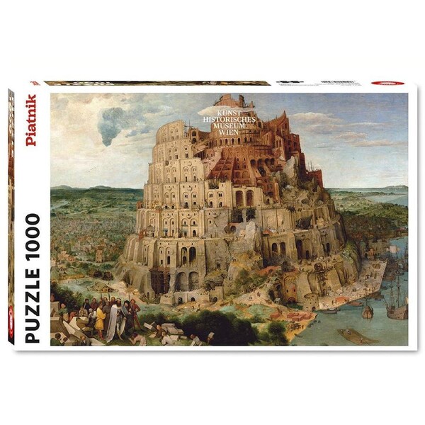 Piatnik Bruegel Tower of Babel Jigsaw Puzzle 1000 Pieces (PIA563942)