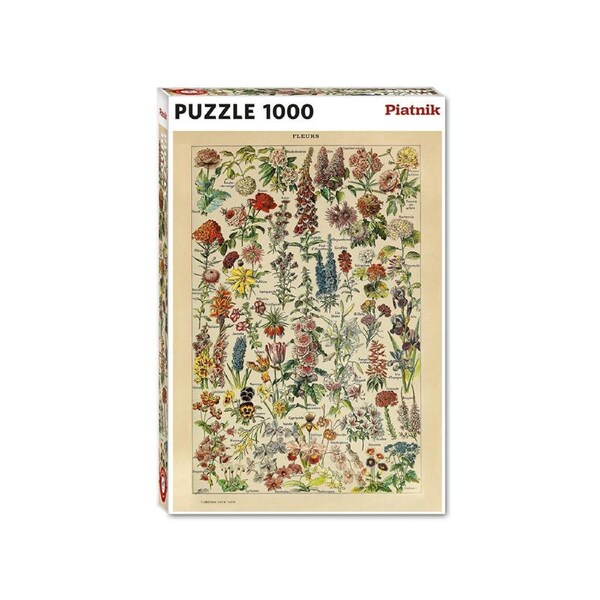 Piatnik Millot Flowers Jigsaw Puzzle 1000 Pieces 68 x 44cm (PIA570544)