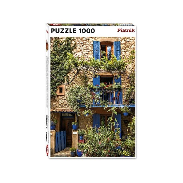 Piatnik Blue Balcony Jigsaw Puzzle 1000 Pieces 68 x 44cm (PIA556449)