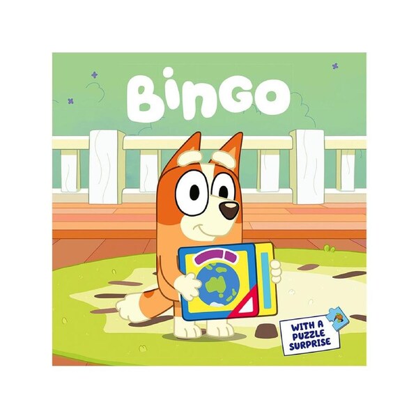 Penguin Books Bluey Bingo with Puzzle Board Book for Kids (PEN041143)