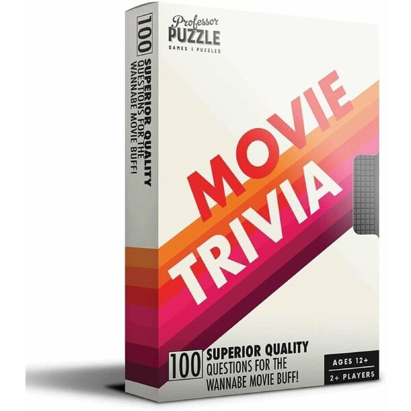 Professor Puzzle Movie Trivia Card Game 2+ Players Ages 12+ (PRO208747)