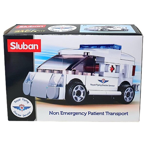 Sluban Patient Transport RFDS Plastic Construction 54pcs (SLUB0916R)