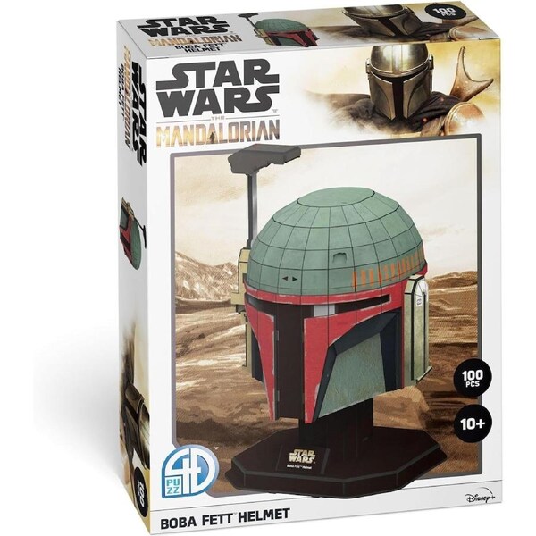 4D Cityscape Star Wars Boba Fetts Helmet 3D Puzzle 100 Pieces (UG4D51310)