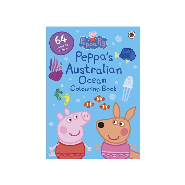 Penguin Books Peppas Australian Ocean Colouring Book (PEN552421)