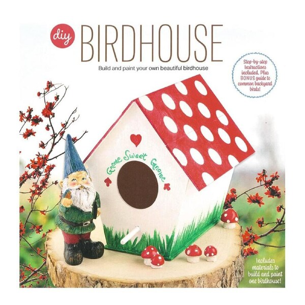 Creative Kids DIY BirdHouse Build & Paint Craft Set (BMS727034)