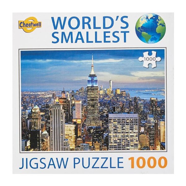Cheatwell Worlds Smallest New York Jigsaw Puzzle 1000 Pieces (CHE13237)