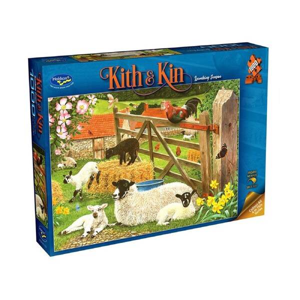Holdson Kith & Kin Lambing Season Jigsaw Puzzle 1000pcs (HOL777075)