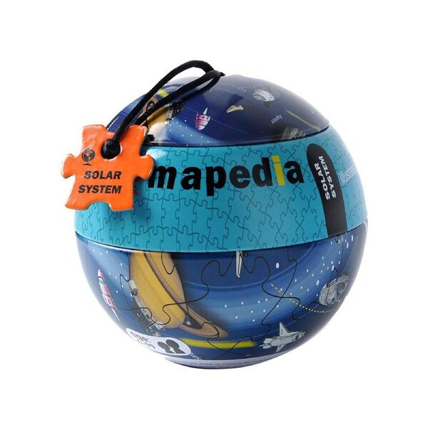 The Purple Cow Mapuzzle Solar System Jigsaw Puzzle Map for Kids (PUR368699)