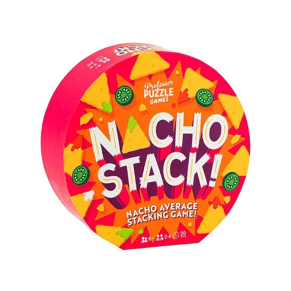 Professor Puzzle Nacho Stack Cheesy Stacking Game 2-6 Players (PRO219613)
