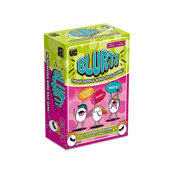 University Games Blurt Word Race Game 3-12 Players Ages 7+ (UNI08619)