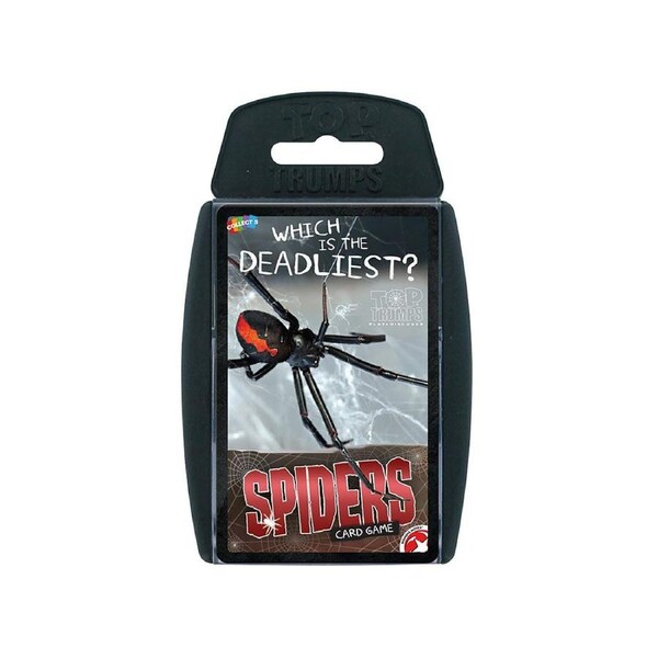 Top Trumps Which is the Deadliest Spiders Card Game 2+ Players (WMA044301)
