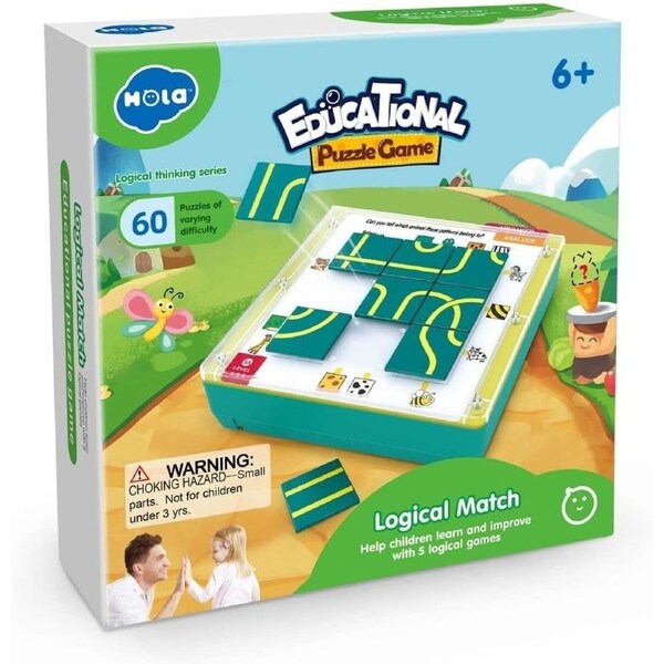 Hola Logical Match Educational Puzzle Game for Ages 6+ (EAR001871)