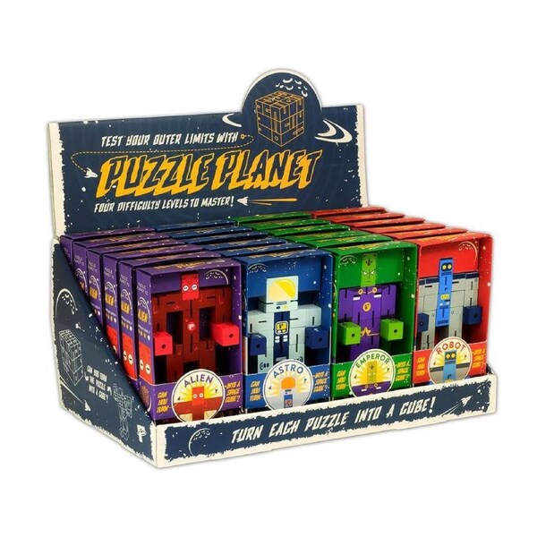Professor Puzzle Puzzle Planet Brain Teaser Puzzles Assorted (PRO536101)