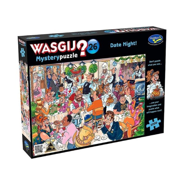 Holdson Wasgij Mystery 26 Date Night Jigsaw Puzzle 1000pcs (HOL777501)