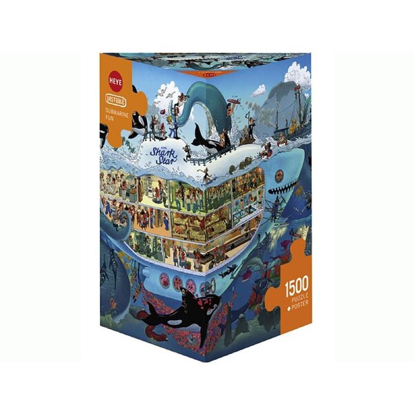 Heye Oesterle Submarine Fun Jigsaw Puzzle 1500 Pieces (HEY29925)