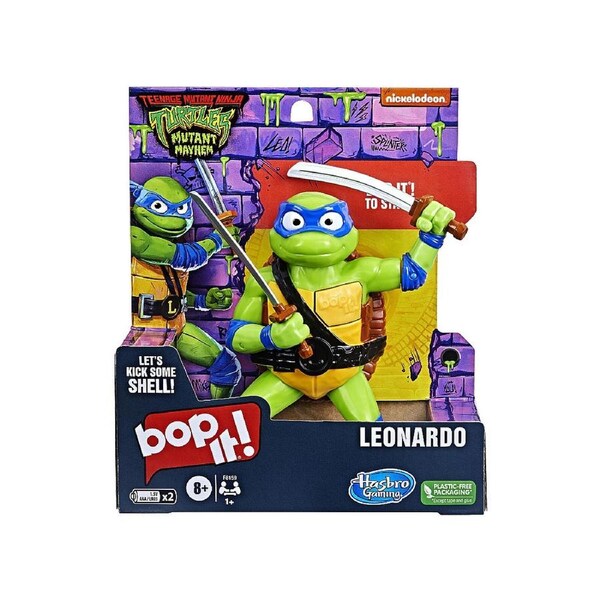 Hasbro Bop It Teenage Mutant Ninja Turtles Leonardo for Ages 8+ (HASF8159)