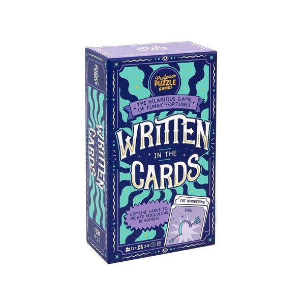 Professor Puzzle Written in the Cards Game 3-8 Players Ages 12+ (PRO219576)