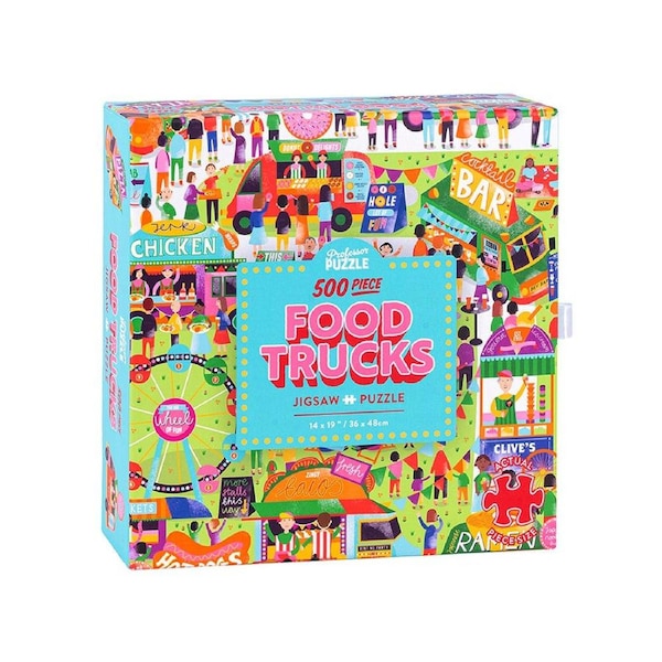 Professor Puzzle Food Trucks Festival Jigsaw Puzzle 500pcs (PRO219682)