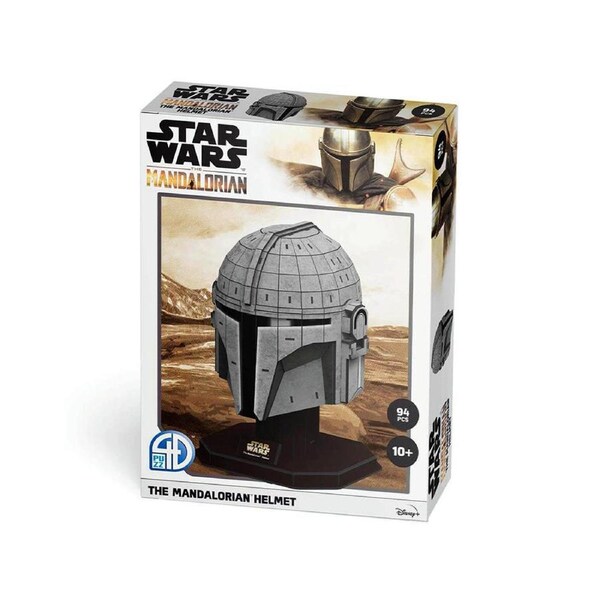 4D Cityscape Star Wars The Mandalorian Helmet 3D Puzzle 94 Pieces (UG4D51313)