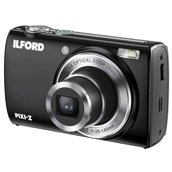 Ilford PIXI-Z 5X Optical Zoom Camera - Black