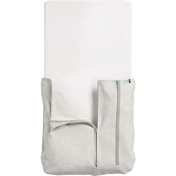 Ergopouch Baby/Infant/Newborn Tuck Sheet 0.2/1.0 TOG Bassinet 44cm Grey Marle