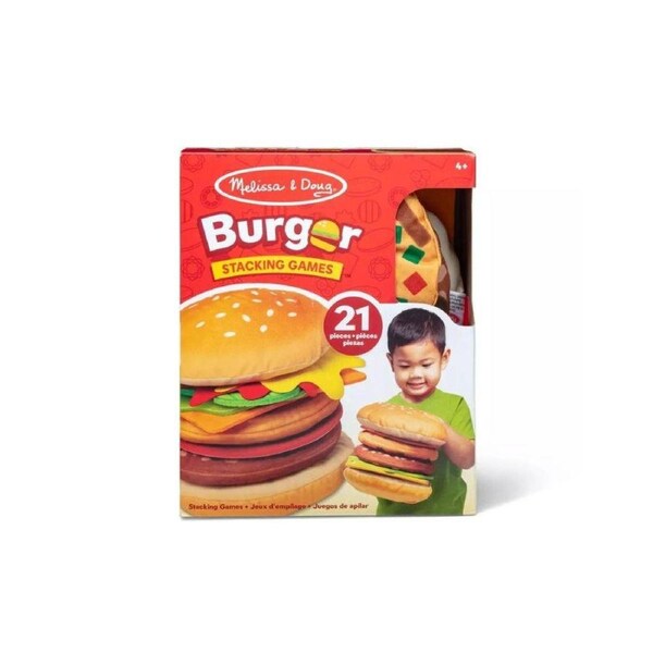 Melissa and Doug Burger Stacking Games