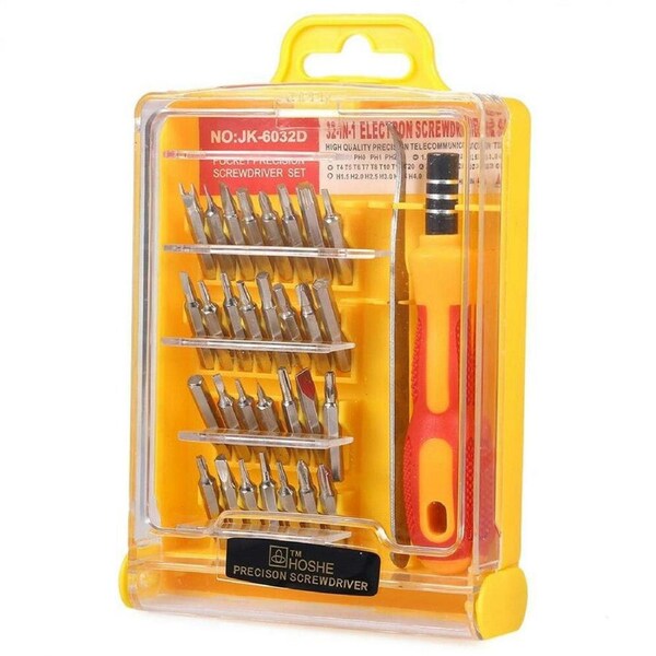 Dark Player 32 in 1 Precision Screwdriver Tool Kit Set - Laptop, Computers & Phone DIY Repair Portable Tool Kit