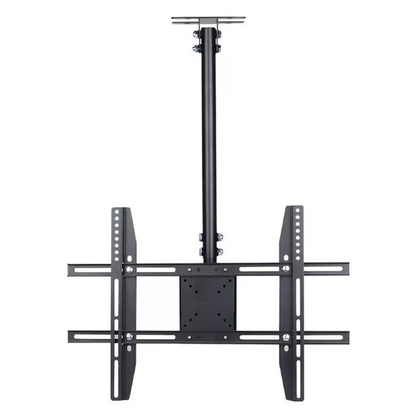 Fin Ceiling Tv Bracket For 32-65" Lcd Led Plasma Tilt 15 Swivel 90 With 360 Rotate