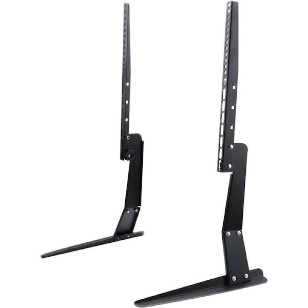 Fin Universal Lcd Flat Screen Tv Stand Table Top Vesa Mount Base Pedestal 32-55" Au