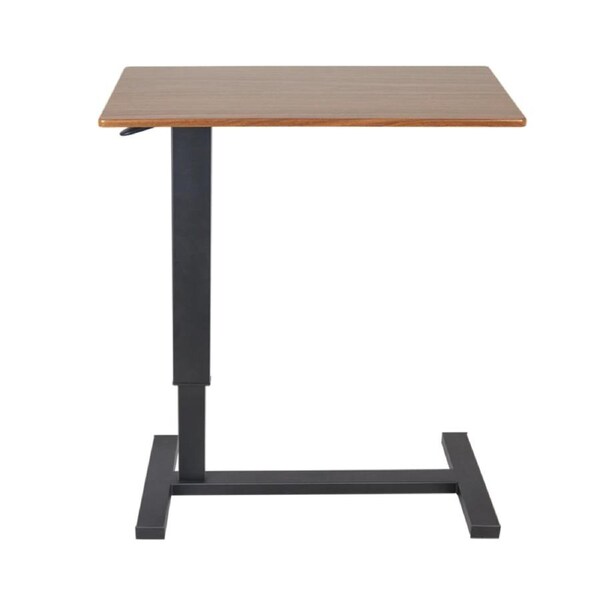 Overbed Bedside Table C Shaped Mobile Hospital Sofa Side Table Height Adjustable AU