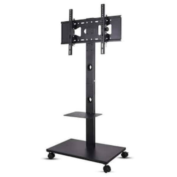 Fin 32-70" Plasma Lcd Portable Tv Mobile Floor Stand Moving Cart Home Office Display