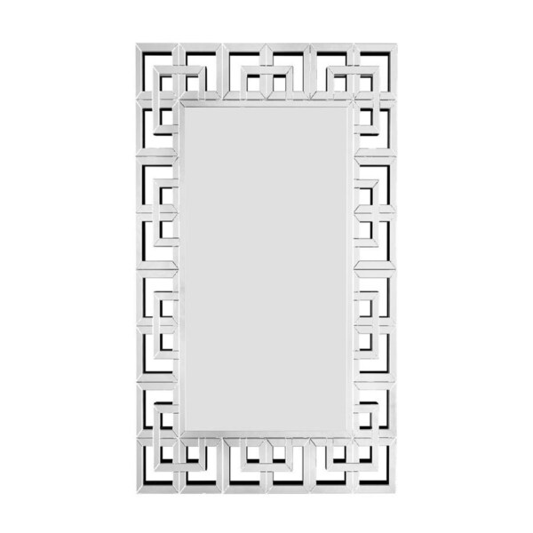 Fin Sophisticated Modern Mirror Entrance Wall Living Room Decor Vertical /Horizontal