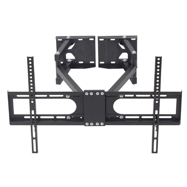 Fin Swivel Tilt Wall Mount Corner Tv Bracket For 32 42 48 50 65" Led Lcd Flat Screen