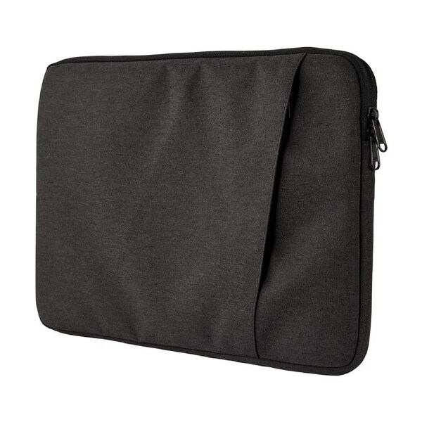 Dark Player Universal 13-inch Laptop Sleeve with Front Pocket & zip closure - Black